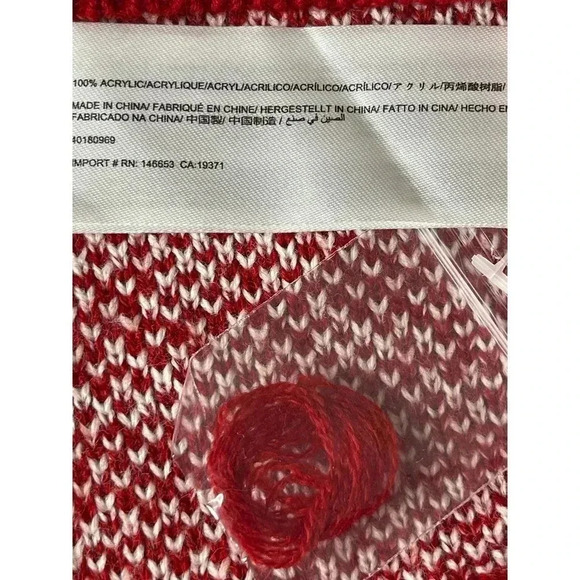 The fifth label NWT Womens Angle Knit sweater size Large Red/white - Picture 8 of 13